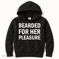 Bearded For Her Pleasure Kids Hoodie thumb 0