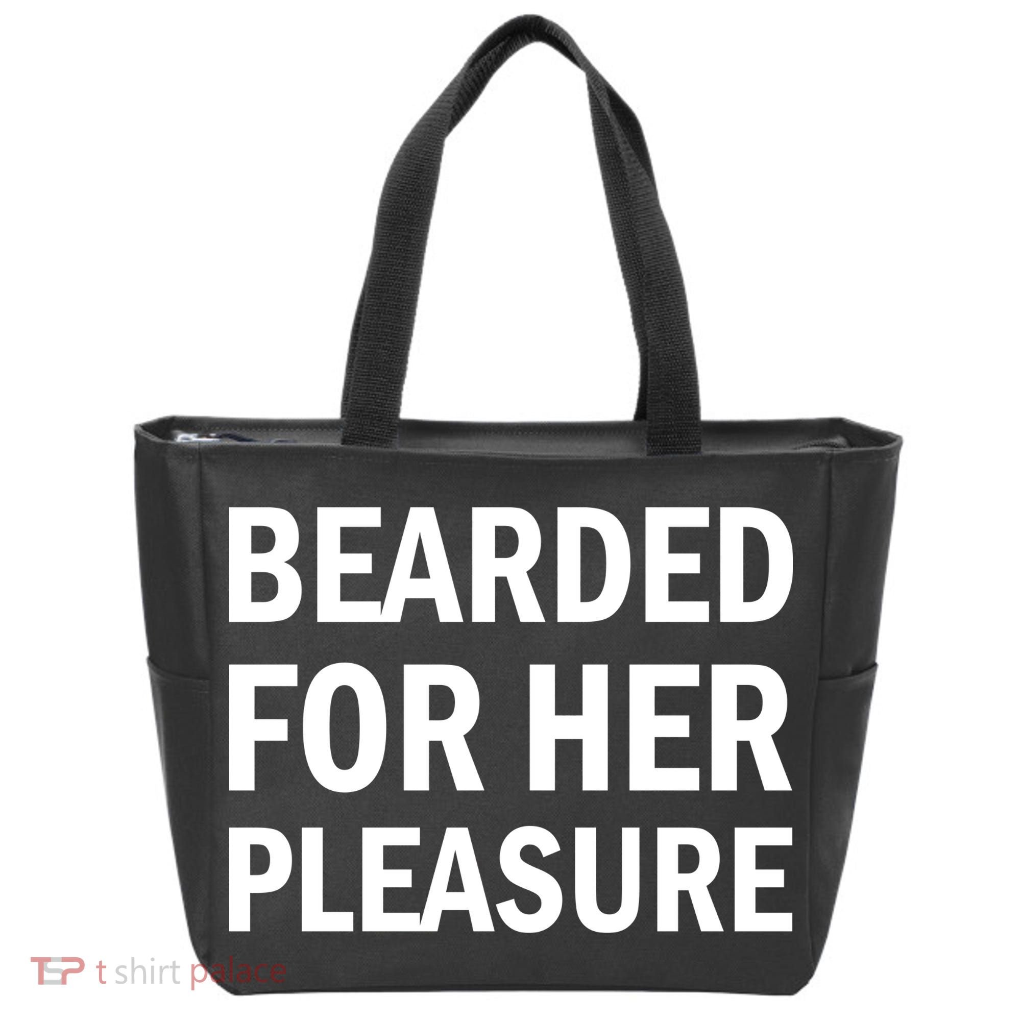 Bearded For Her Pleasure Tote Bag