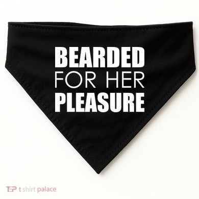 Bearded For Her Pleasure Beard USA-Made Doggie Bandana