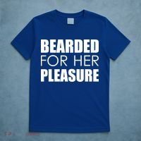 Bearded For Her Pleasure Beard T-Shirt thumb 5