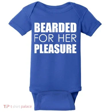 Bearded For Her Pleasure Beard Baby Bodysuit