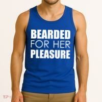 Bearded For Her Pleasure Beard Tank Top thumb 3