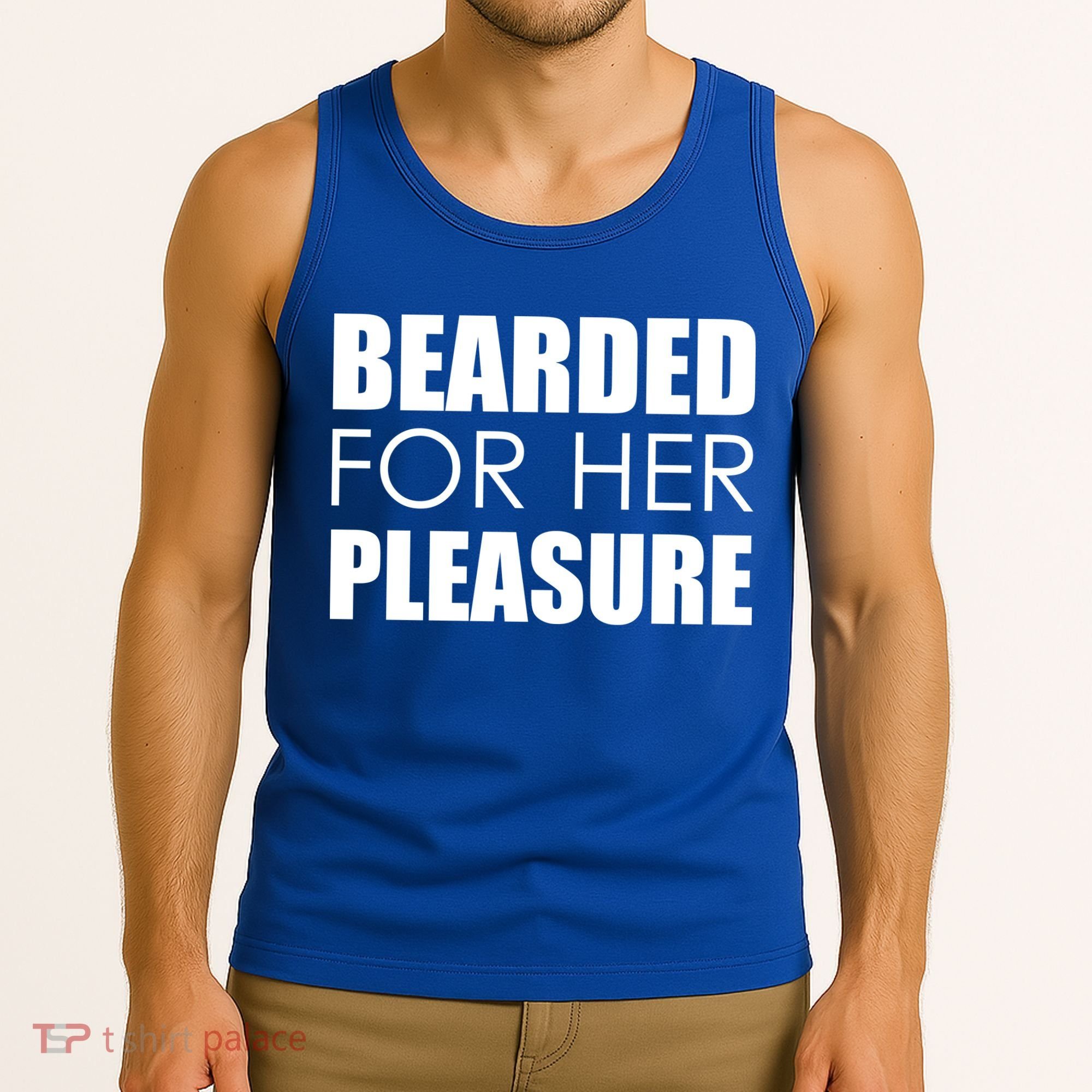 Bearded For Her Pleasure Beard Tank Top