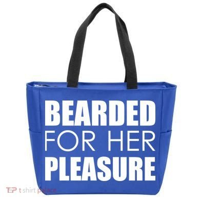 Bearded For Her Pleasure Beard Tote Bag