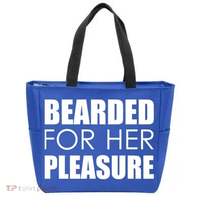 Bearded For Her Pleasure Beard Tote Bag
