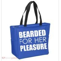 Bearded For Her Pleasure Beard Tote Bag thumb 2