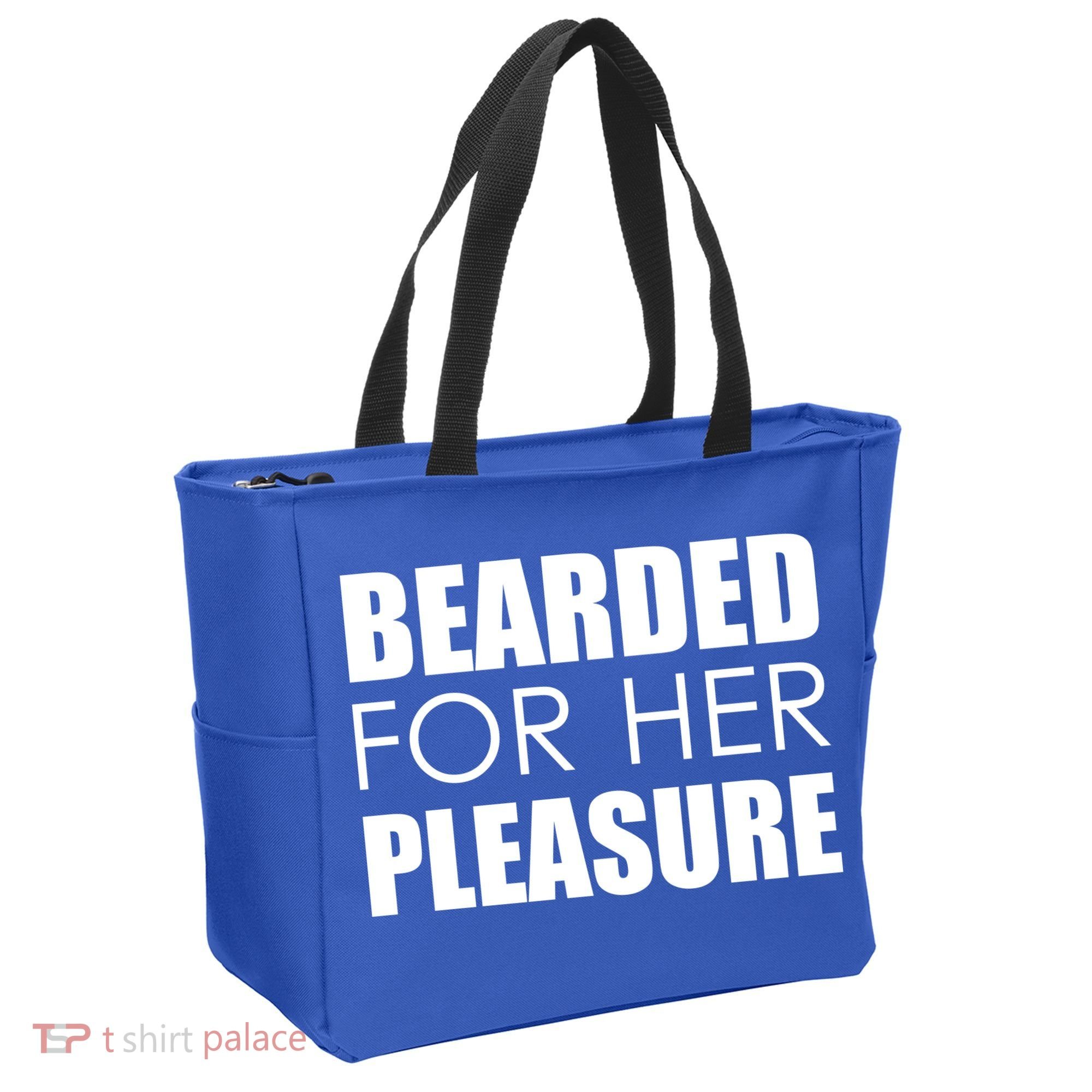 Bearded For Her Pleasure Beard Tote Bag