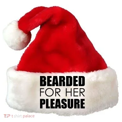 Bearded For Her Pleasure Beard Santa Hat