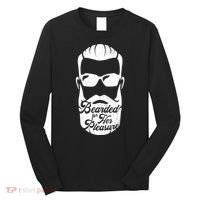 Bearded For Her Pleasure Funny Long Sleeve Shirt thumb 0