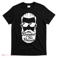 Bearded For Her Pleasure Funny T-Shirt thumb 0