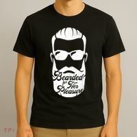 Bearded For Her Pleasure Funny T-Shirt thumb 3