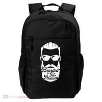 Bearded For Her Pleasure Funny Backpack thumb 0