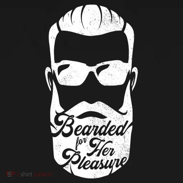 Bearded For Her Pleasure Funny Bucket Hat