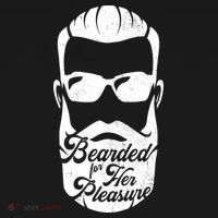 Bearded For Her Pleasure Funny Coaster thumb 2
