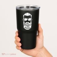 Bearded For Her Pleasure Funny Tumbler thumb 2