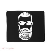 Bearded For Her Pleasure Funny Mousepad thumb 0