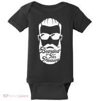 Bearded For Her Pleasure Funny Baby Bodysuit thumb 0