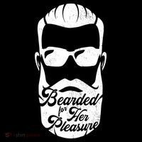 Bearded For Her Pleasure Funny Women's T-Shirt thumb 6