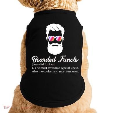 Bearded Funcle Definition Doggie Tank