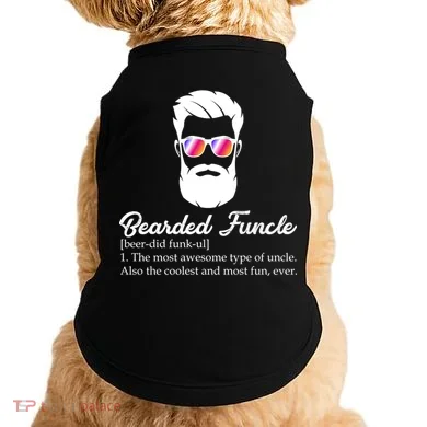 Bearded Funcle Definition Doggie Tank