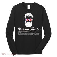 Bearded Funcle Definition Long Sleeve Shirt thumb 0