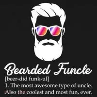 Bearded Funcle Definition Apron thumb 3