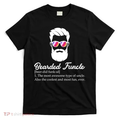 Bearded Funcle Definition T-Shirt