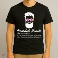 Bearded Funcle Definition T-Shirt thumb 3