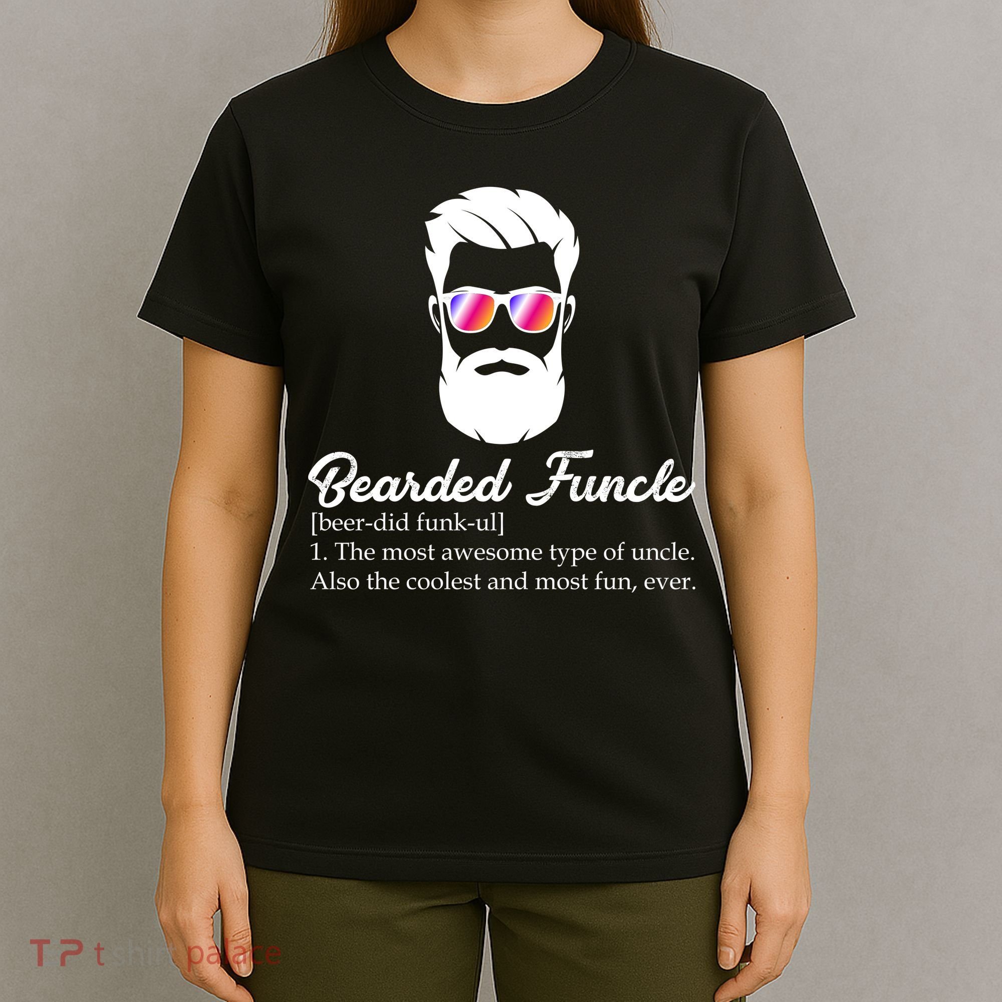 Bearded Funcle Definition T-Shirt