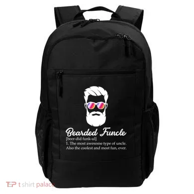 Bearded Funcle Definition Backpack