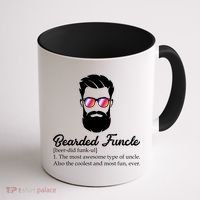 Bearded Funcle Definition Coffee Mug thumb 1