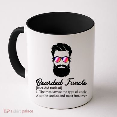 Bearded Funcle Definition Coffee Mug