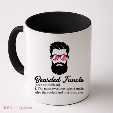 Bearded Funcle Definition Coffee Mug