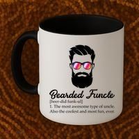 Bearded Funcle Definition Coffee Mug thumb 2
