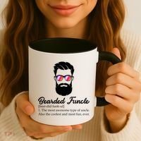 Bearded Funcle Definition Coffee Mug thumb 3