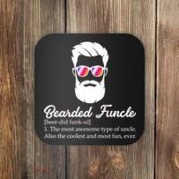 Bearded Funcle Definition Coaster thumb 0
