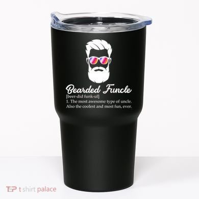 Bearded Funcle Definition Tumbler