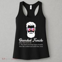 Bearded Funcle Definition Women's Tank Top thumb 3