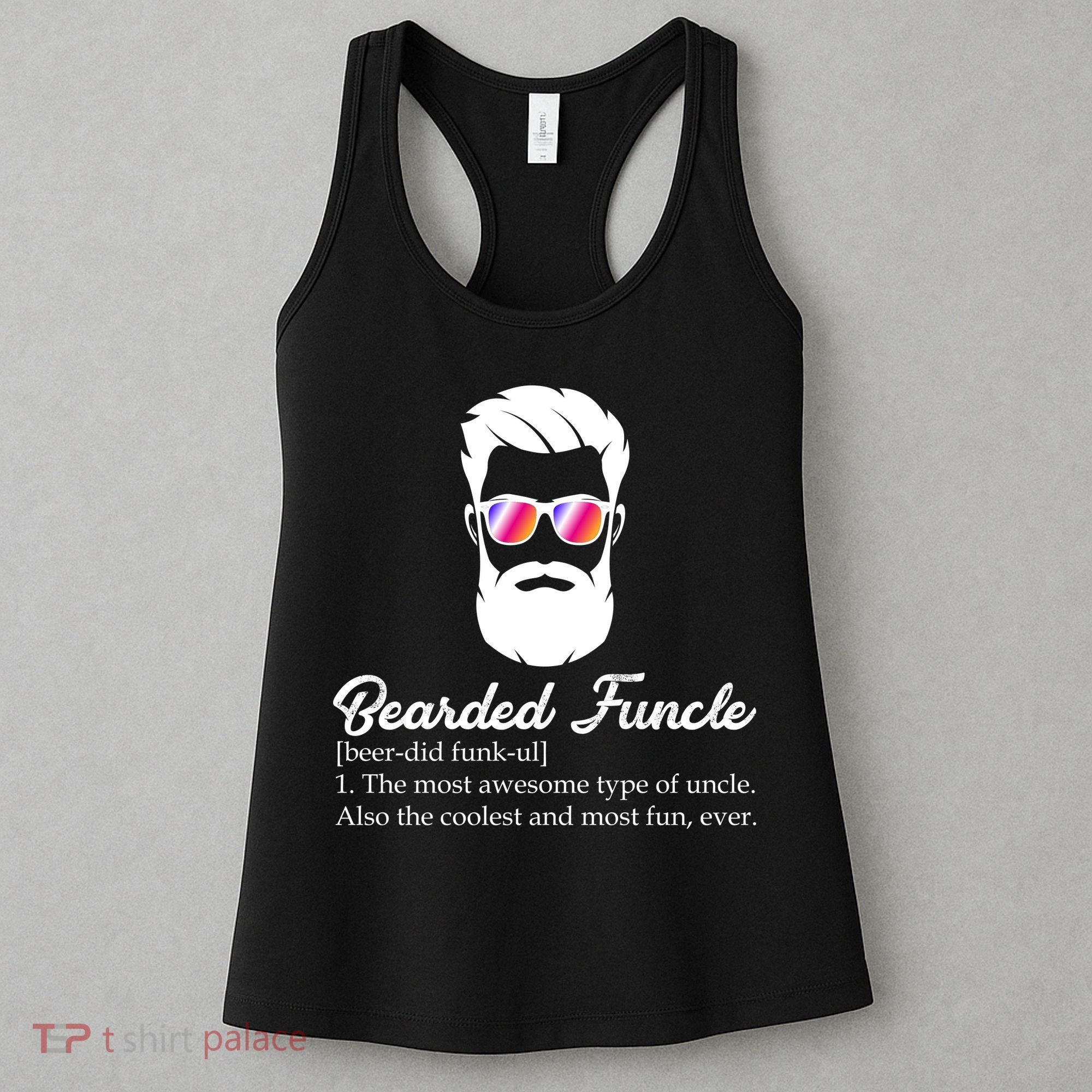 Bearded Funcle Definition Women's Tank Top