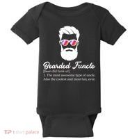 Bearded Funcle Definition Baby Bodysuit thumb 0