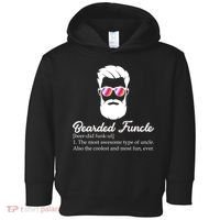 Bearded Funcle Definition Toddler Hoodie thumb 0