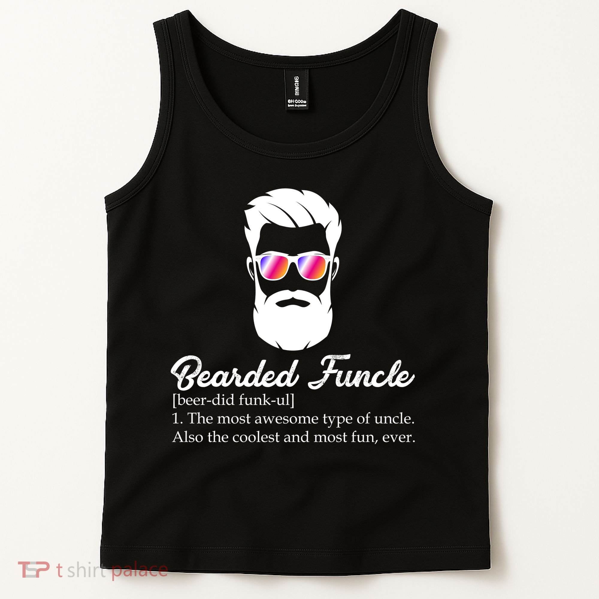 Bearded Funcle Definition Tank Top