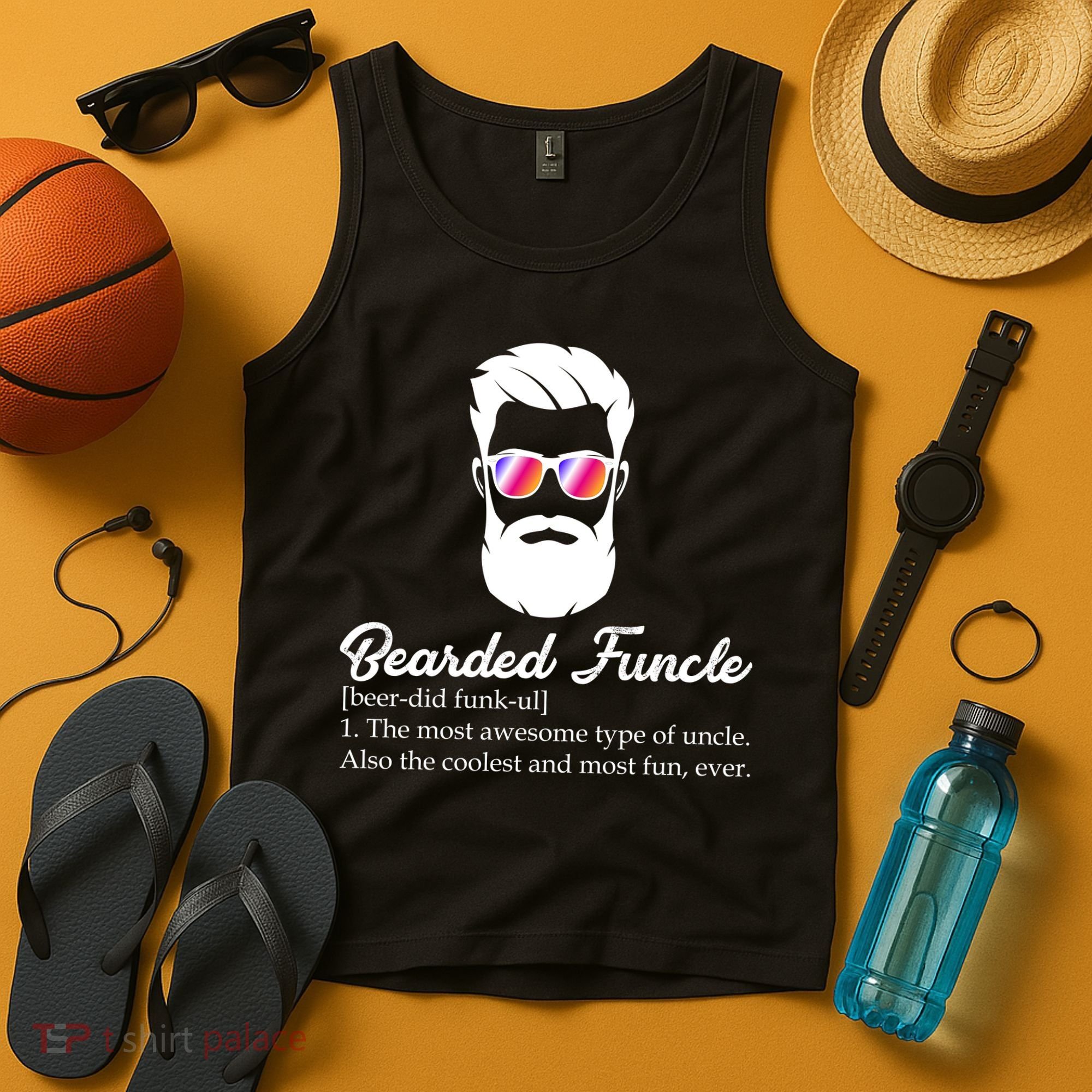 Bearded Funcle Definition Tank Top