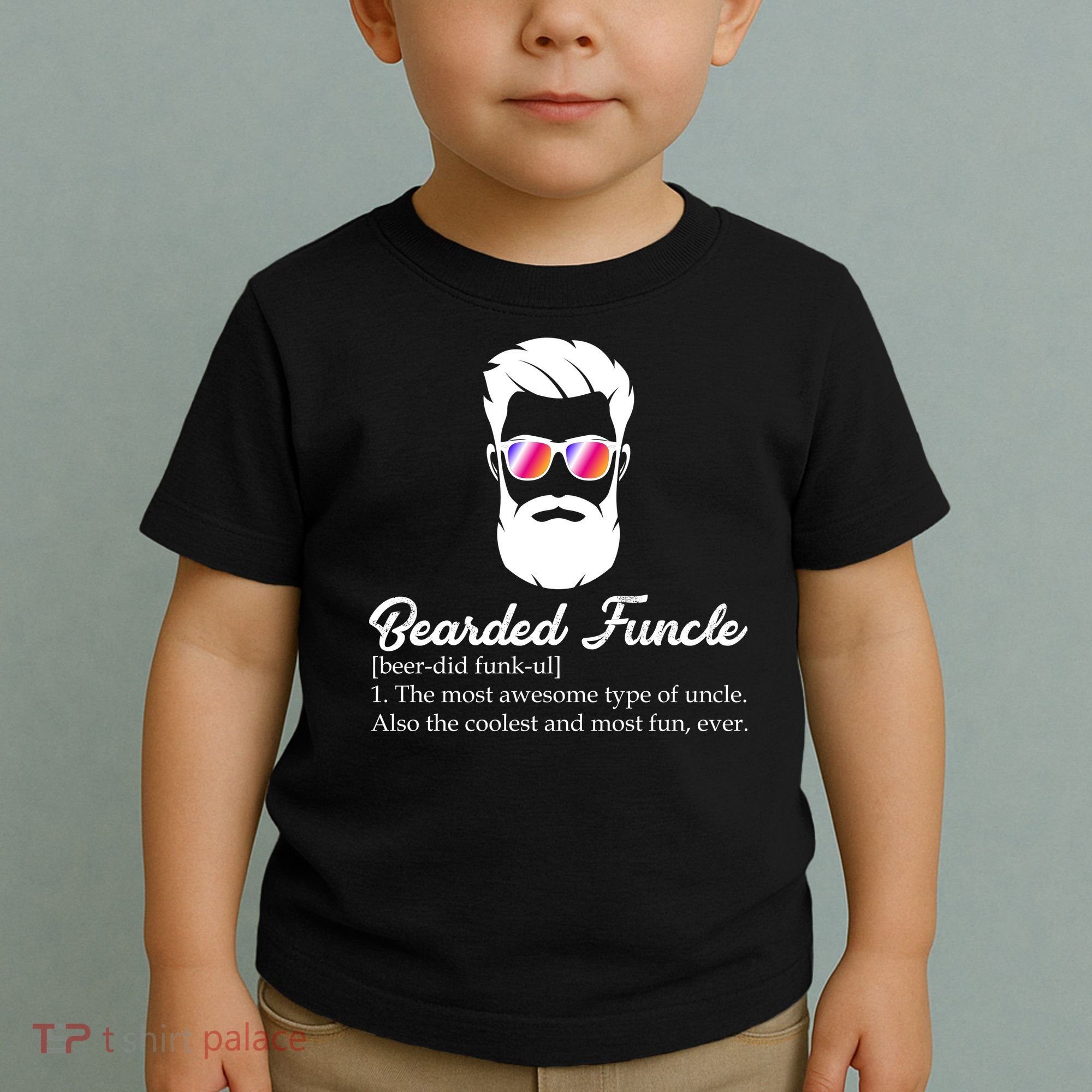 Bearded Funcle Definition Toddler T-Shirt