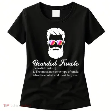 Bearded Funcle Definition Women's T-Shirt