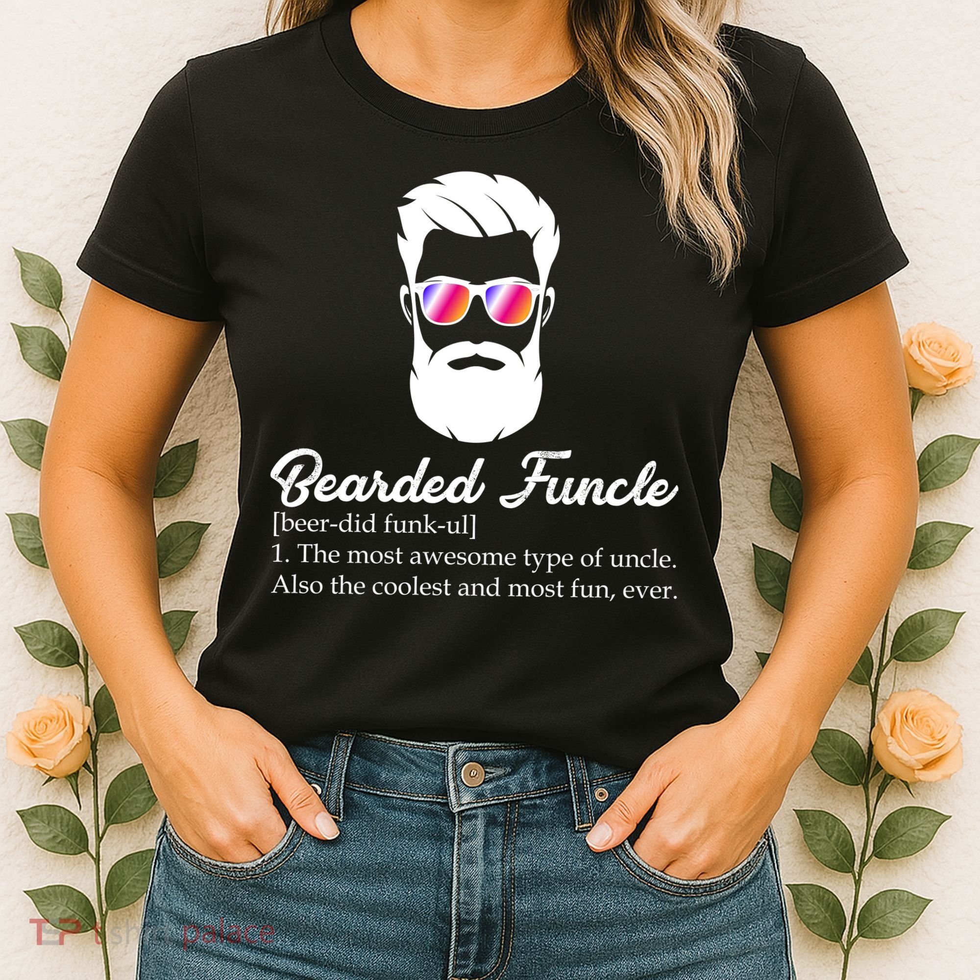 Bearded Funcle Definition Women's T-Shirt