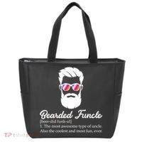 Bearded Funcle Definition Tote Bag thumb 0