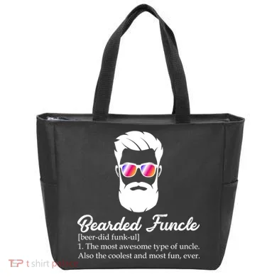 Bearded Funcle Definition Tote Bag
