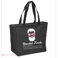 Bearded Funcle Definition Tote Bag thumb 2
