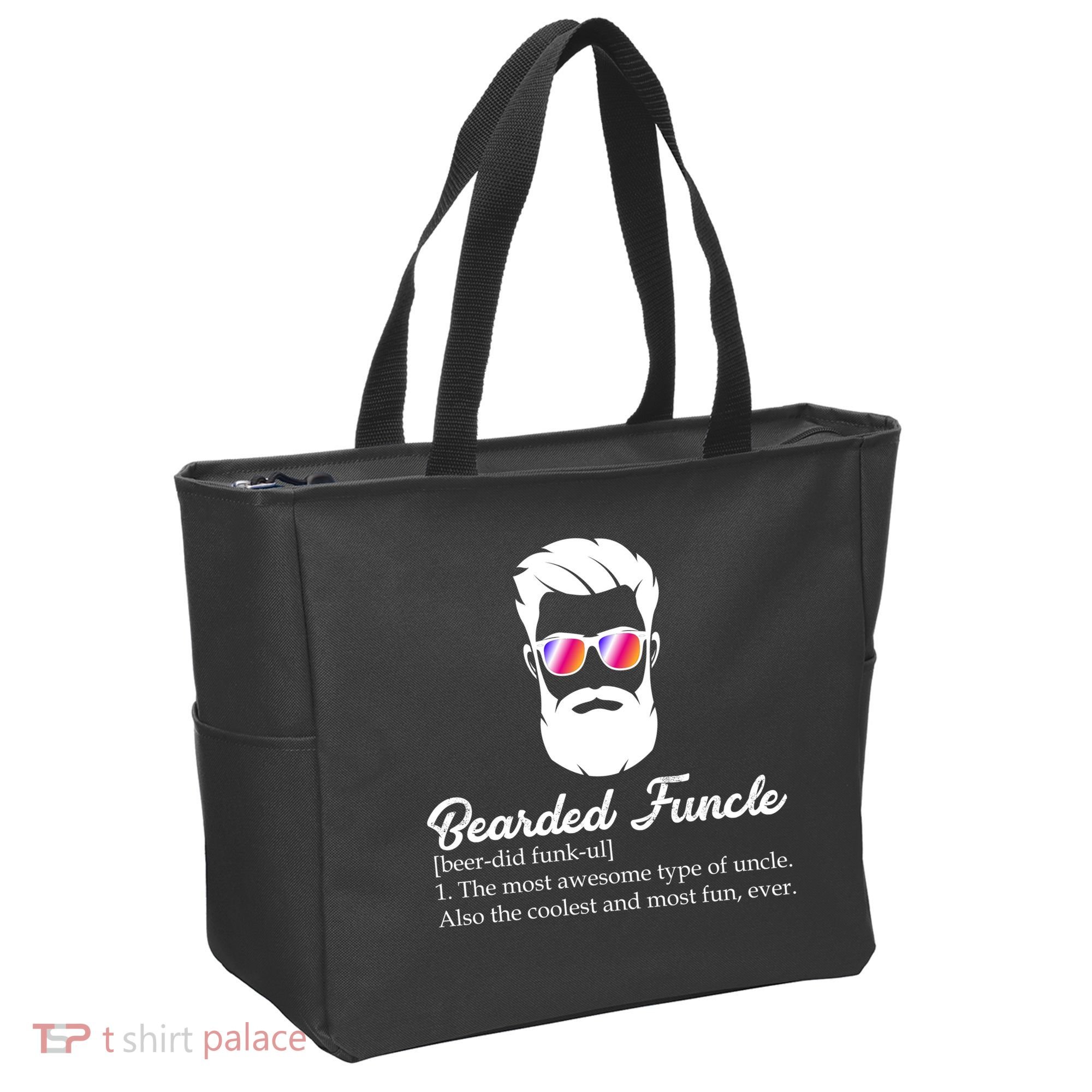 Bearded Funcle Definition Tote Bag